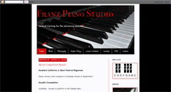 Desktop Screenshot of franzpianostudio.com